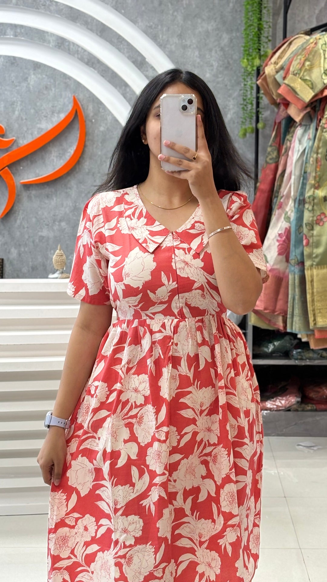 Miruna Maternity Dress with center Zip