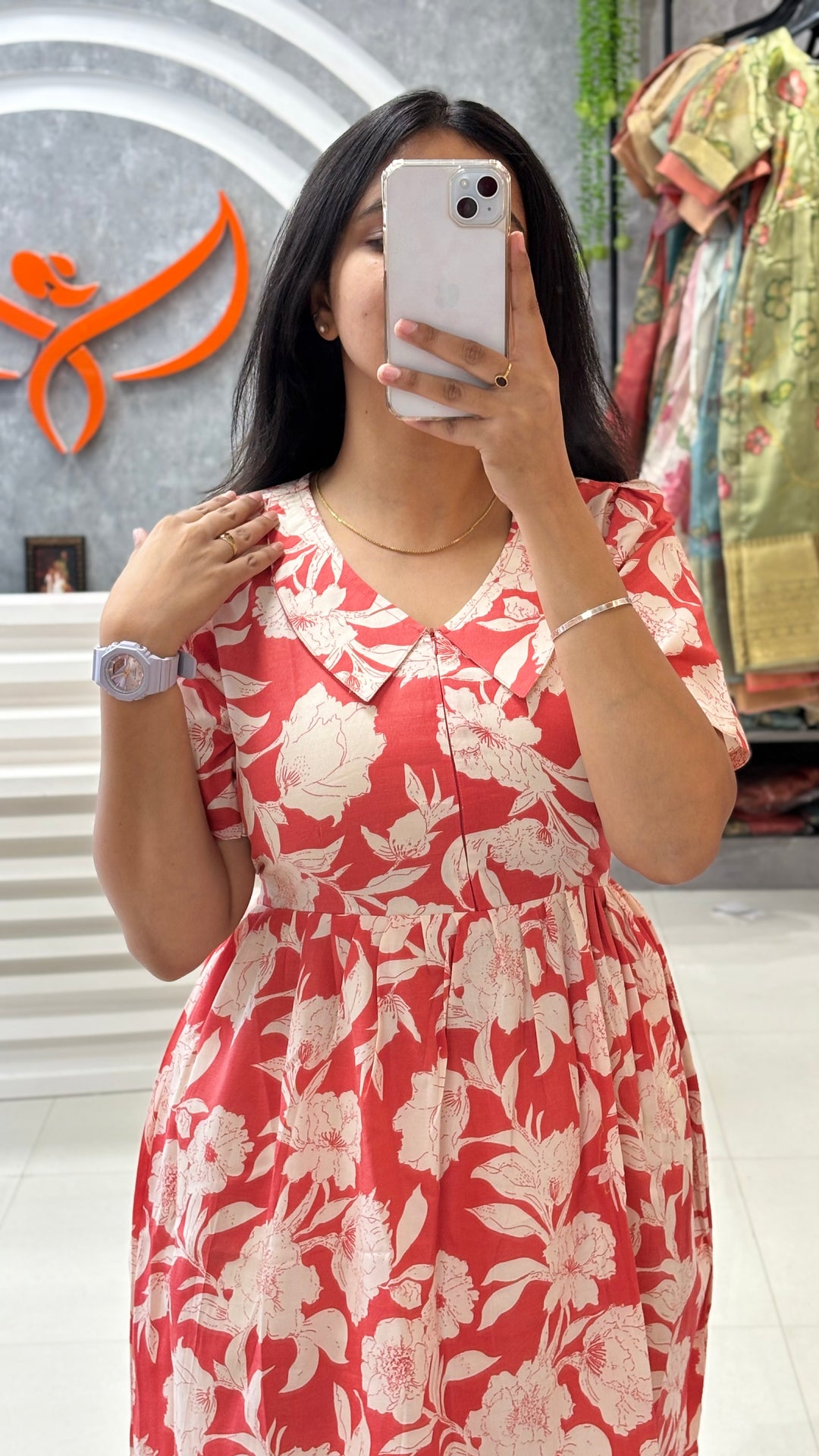 Miruna Maternity Dress with center Zip