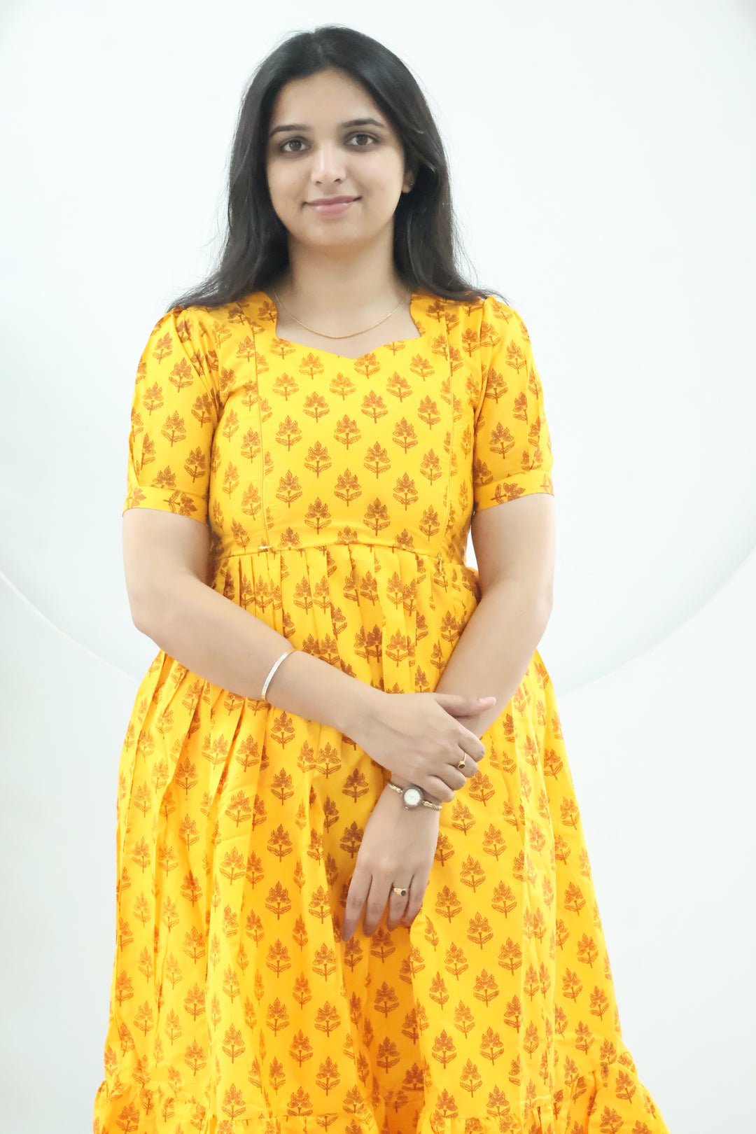 Sudha3  Maternity Dress