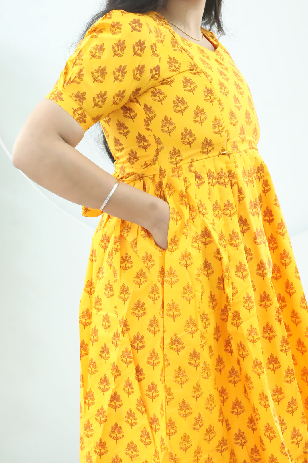 Sudha3  Maternity Dress