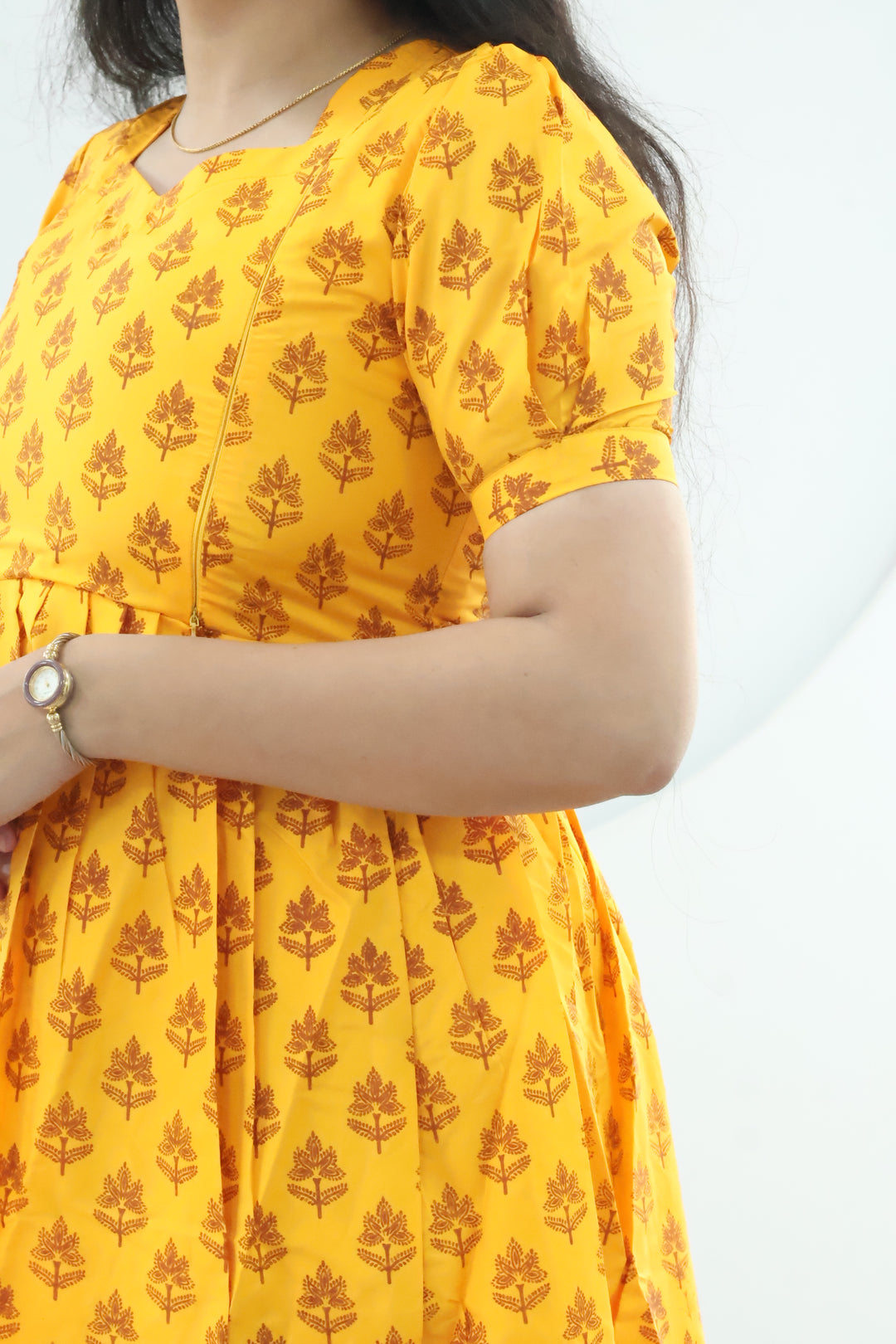 Sudha3  Maternity Dress