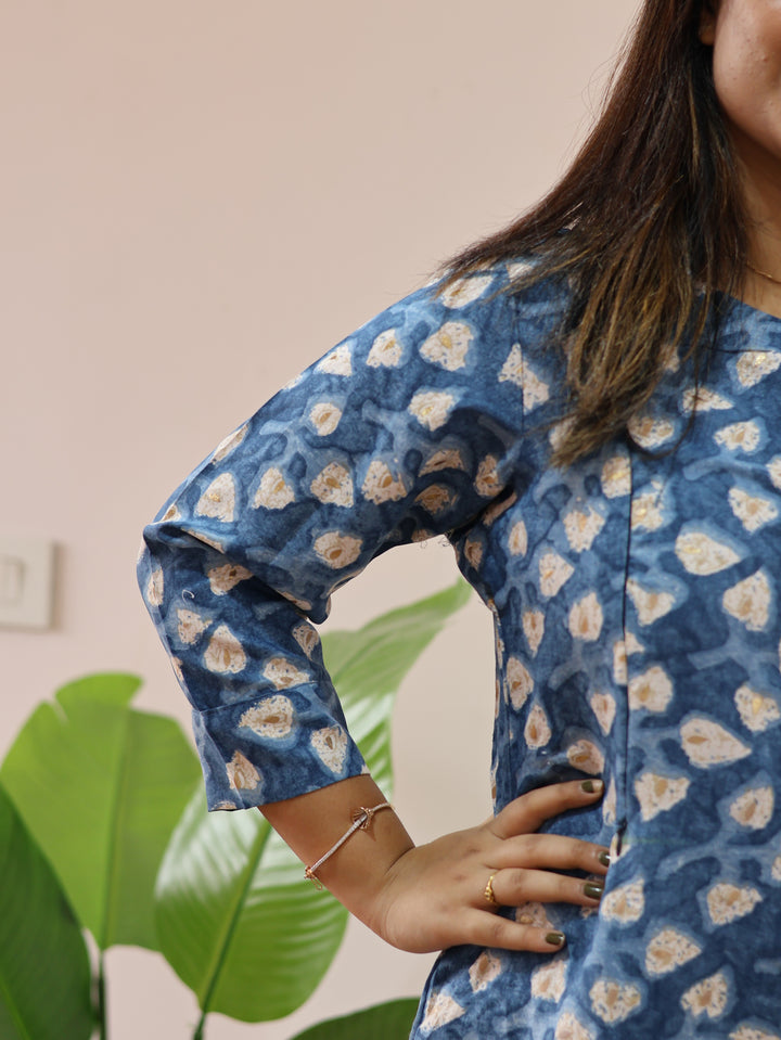 Maisha Cotton Maternity Top Pant Set