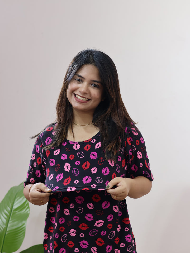 Lipi Poly Cotton Feeding T-shirt