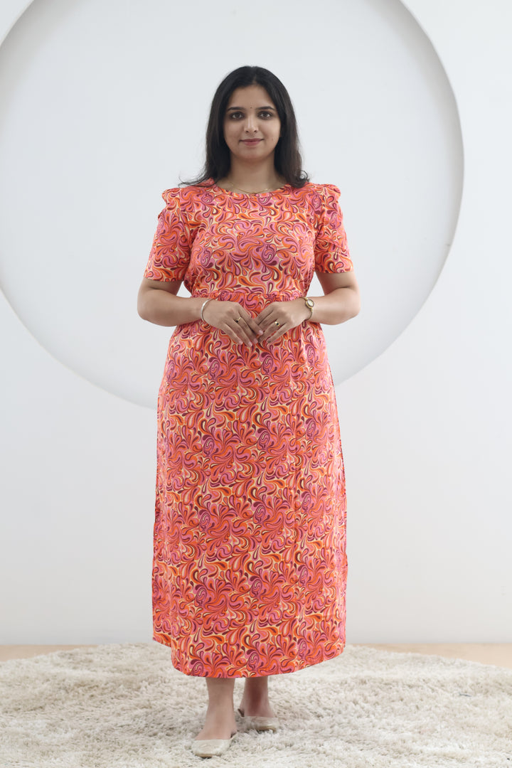 Illakiya SoftCotton Full Length  Maxi Loungewear