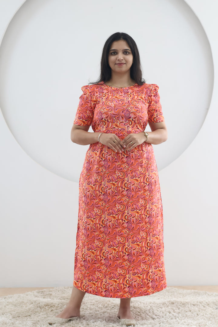 Illakiya SoftCotton Full Length  Maxi Loungewear