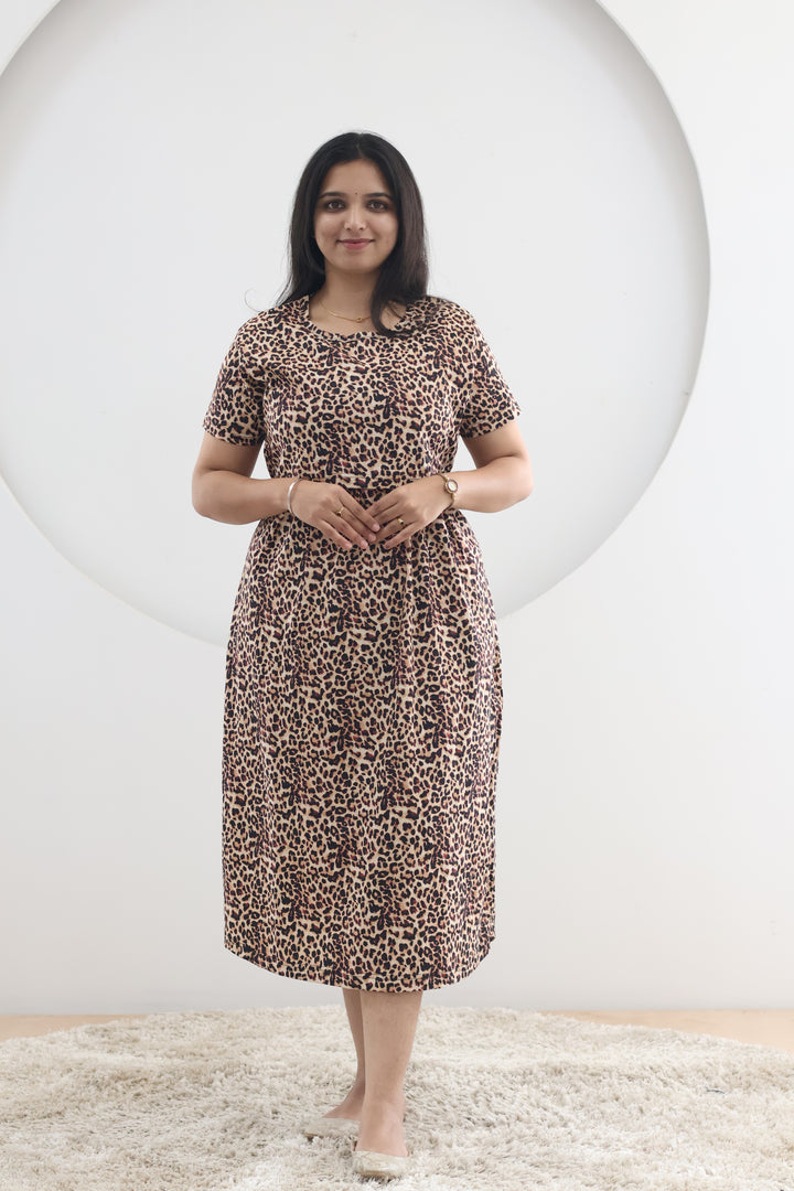 Yasha SoftCotton Calf Length Maternity Loungewear