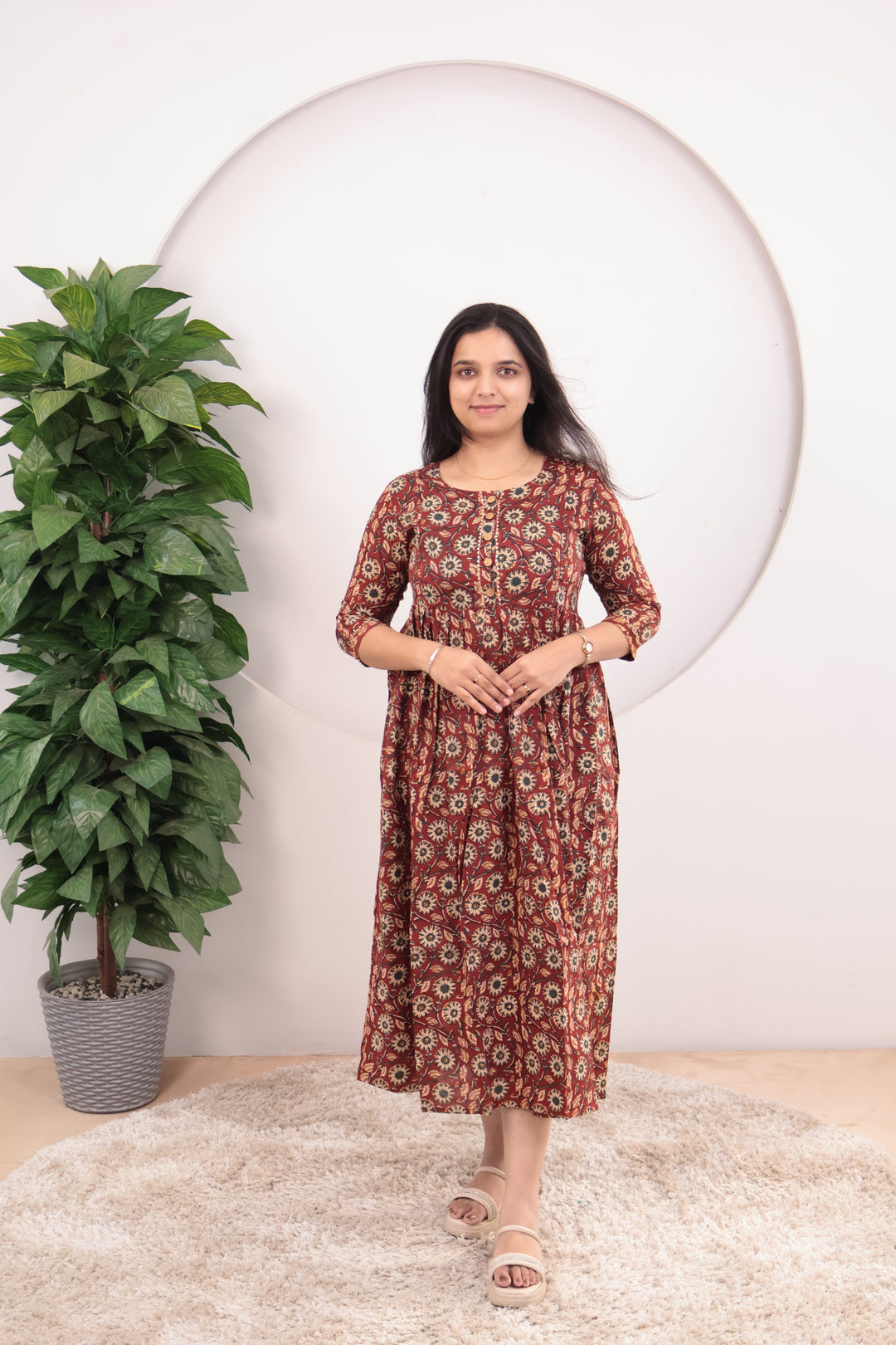 Ajisha  Maternity Dress