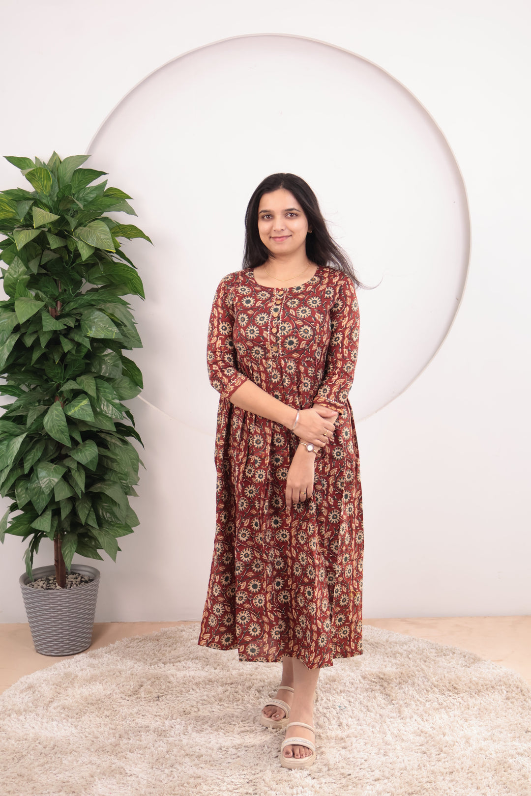 Ajisha  Maternity Dress