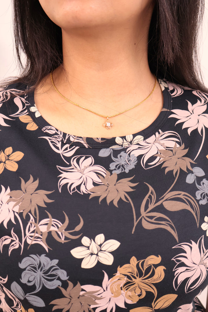 Laya2 Lightweight Soft Cotton Full Length Maternity Loungewear