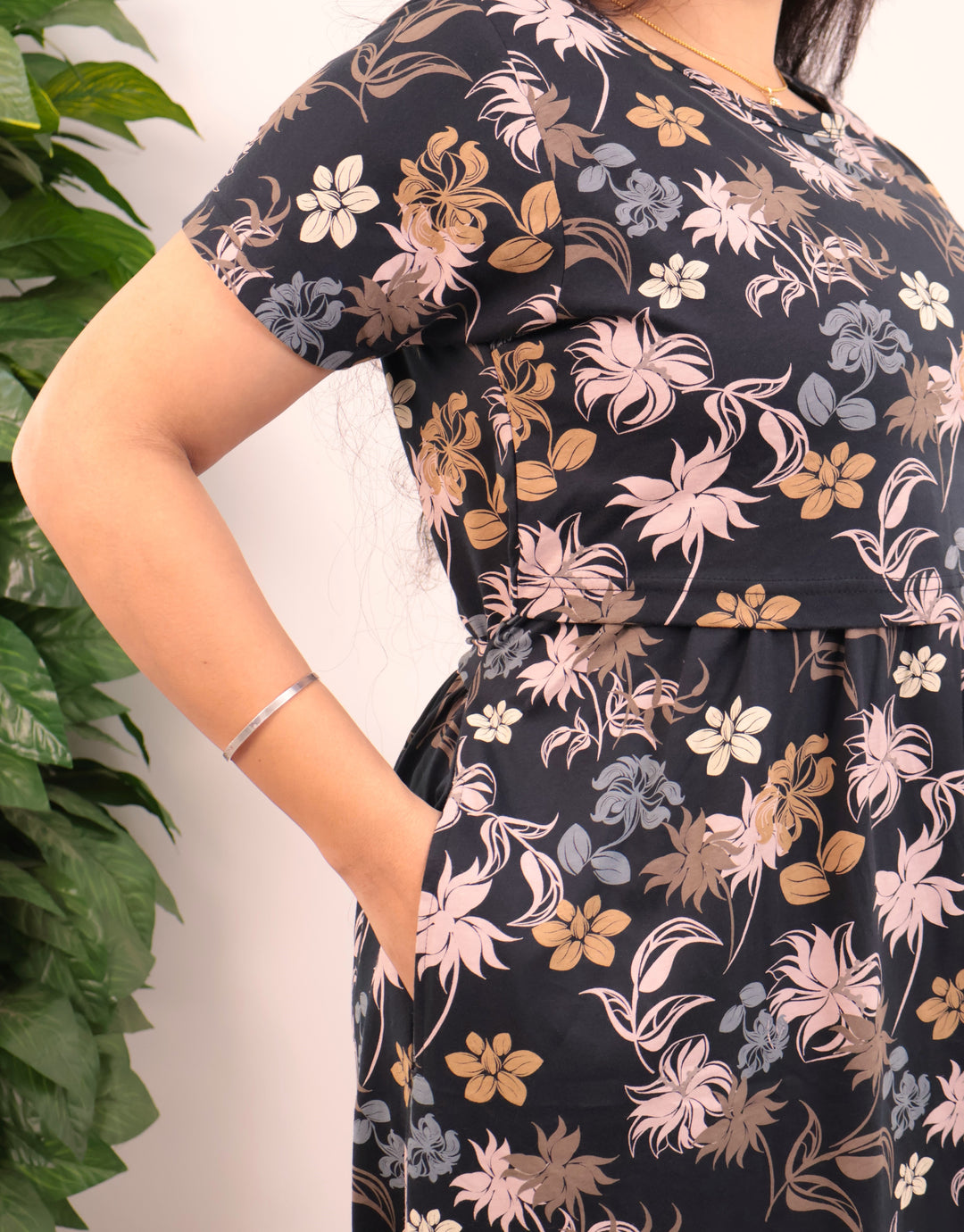 Laya2 Lightweight Soft Cotton Full Length Maternity Loungewear