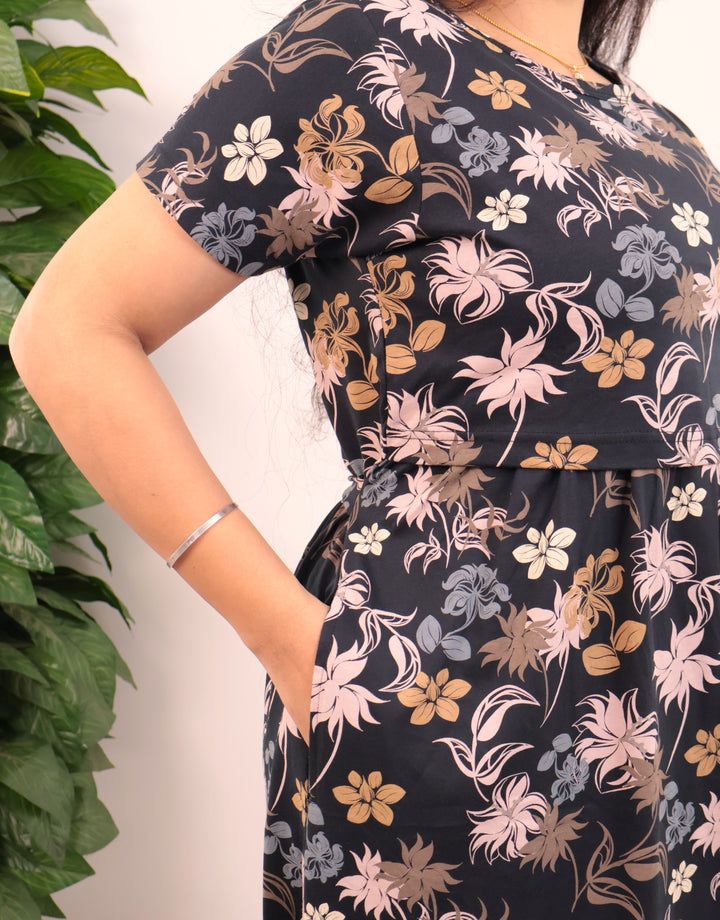 Laya2 Lightweight Soft Cotton Full Length Maternity Loungewear