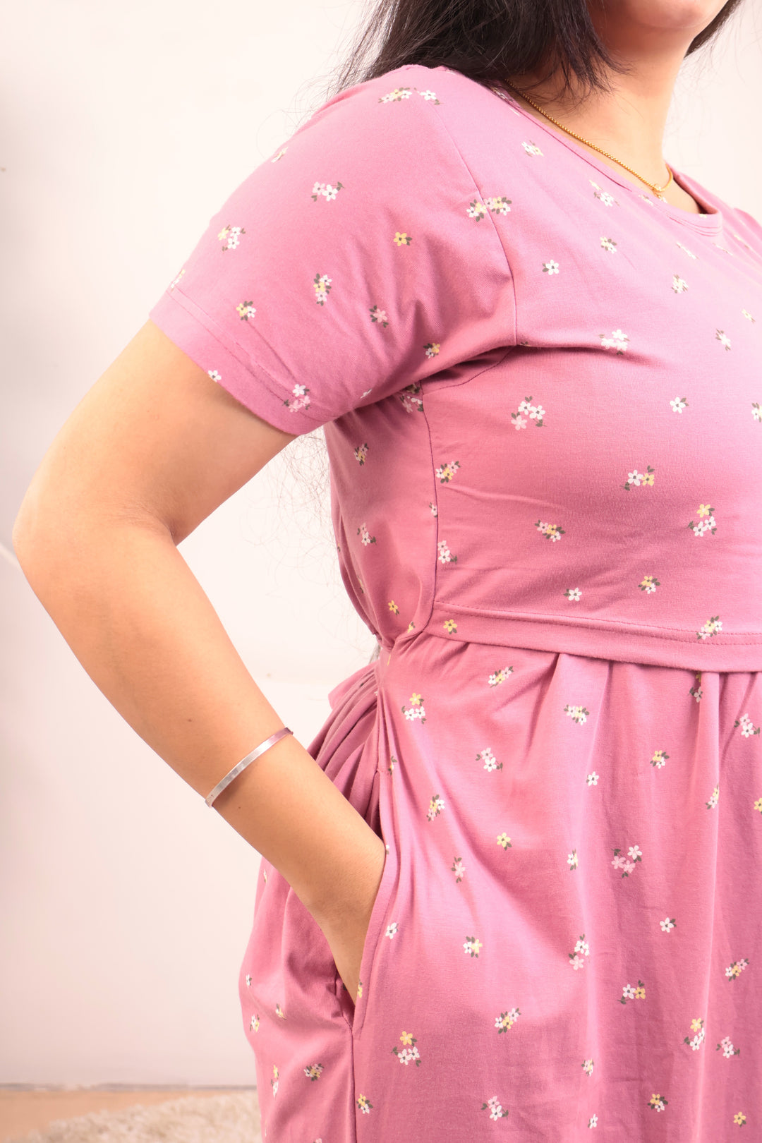 Pritha Soft Cotton Full Length Maternity Loungewear