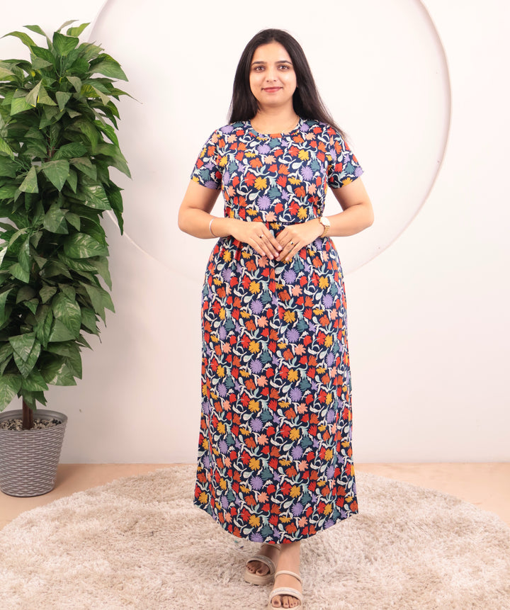 Ayla Soft Cotton Full Length Maternity Loungewear