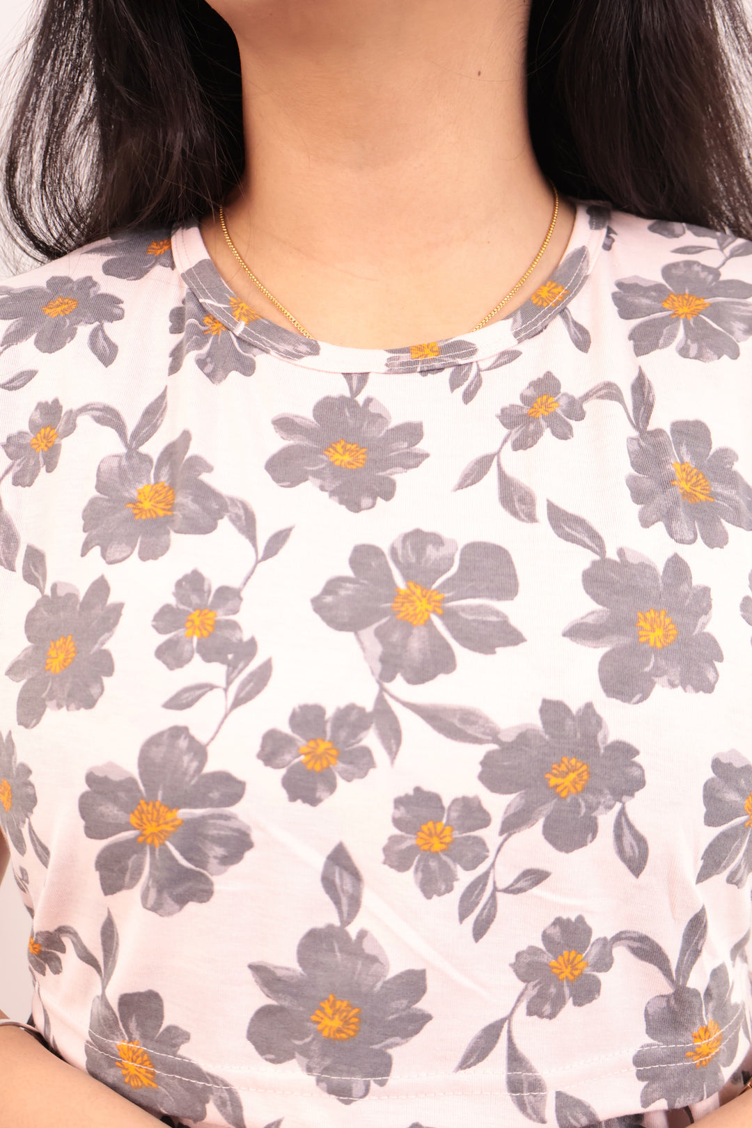 Azhara Lightweight Soft Cotton Full Length Maternity Loungewear