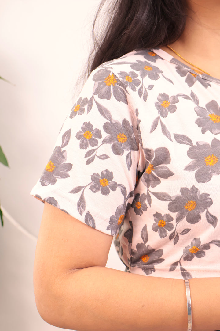 Azhara Lightweight Soft Cotton Full Length Maternity Loungewear