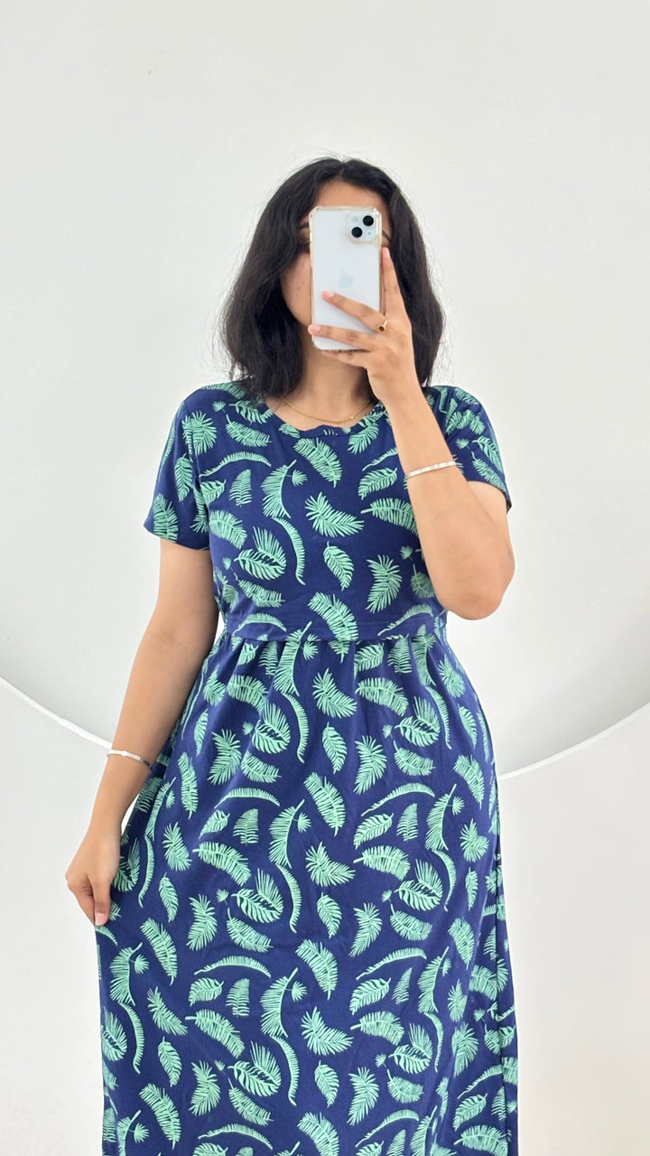 Akshaya  SoftCotton Full Length Maternity Loungewear