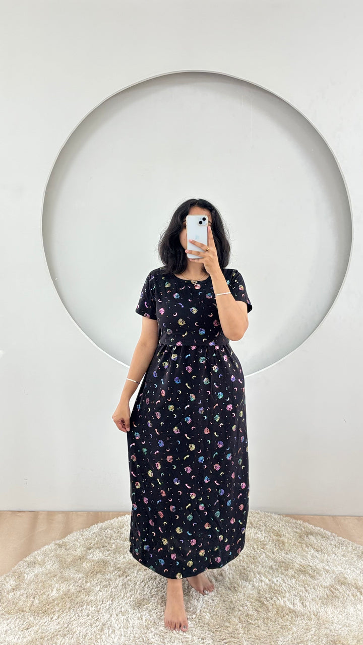 Kashvi SoftCotton Full Length Maternity Loungewear
