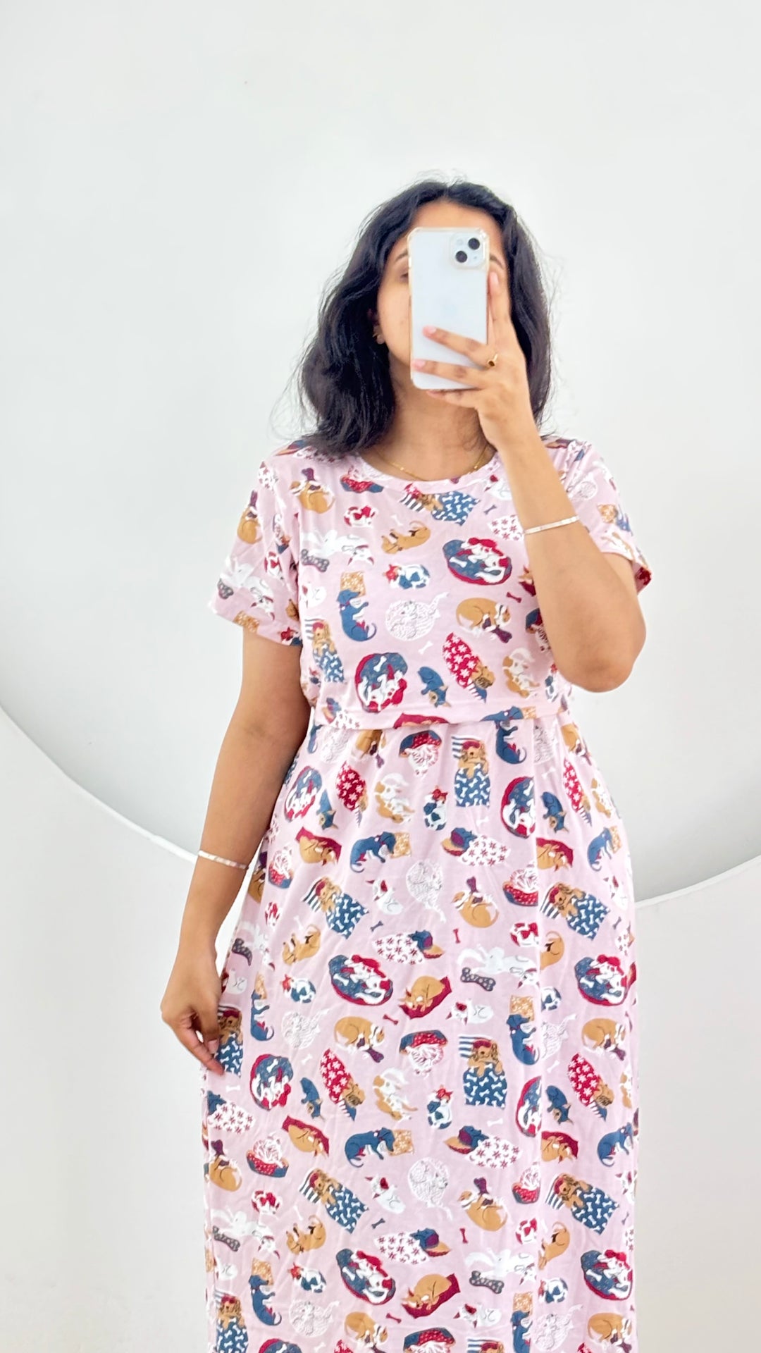 Kiran SoftCotton Full Length Maternity Loungewear