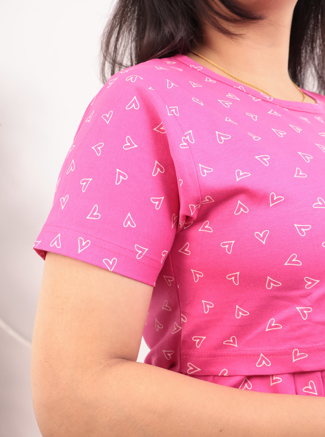 Samaira Soft Cotton Full Length Maternity Loungewear