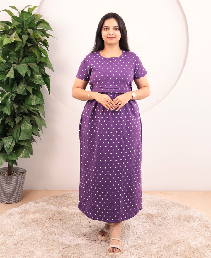 Svara Soft Cotton Full Length Maternity Loungewear
