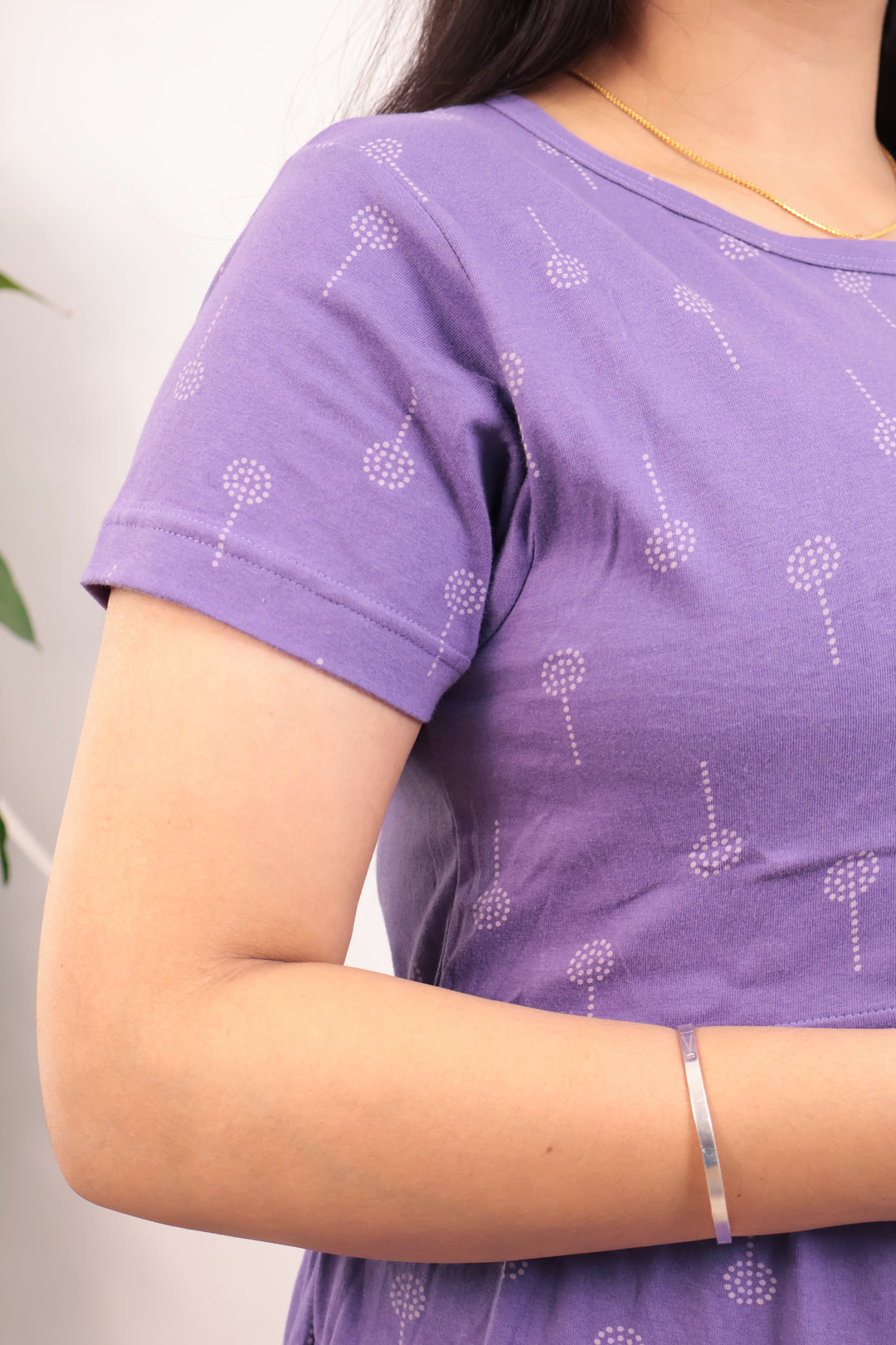 Anisa1 Lightweight Soft Cotton Full Length Maternity Loungewear