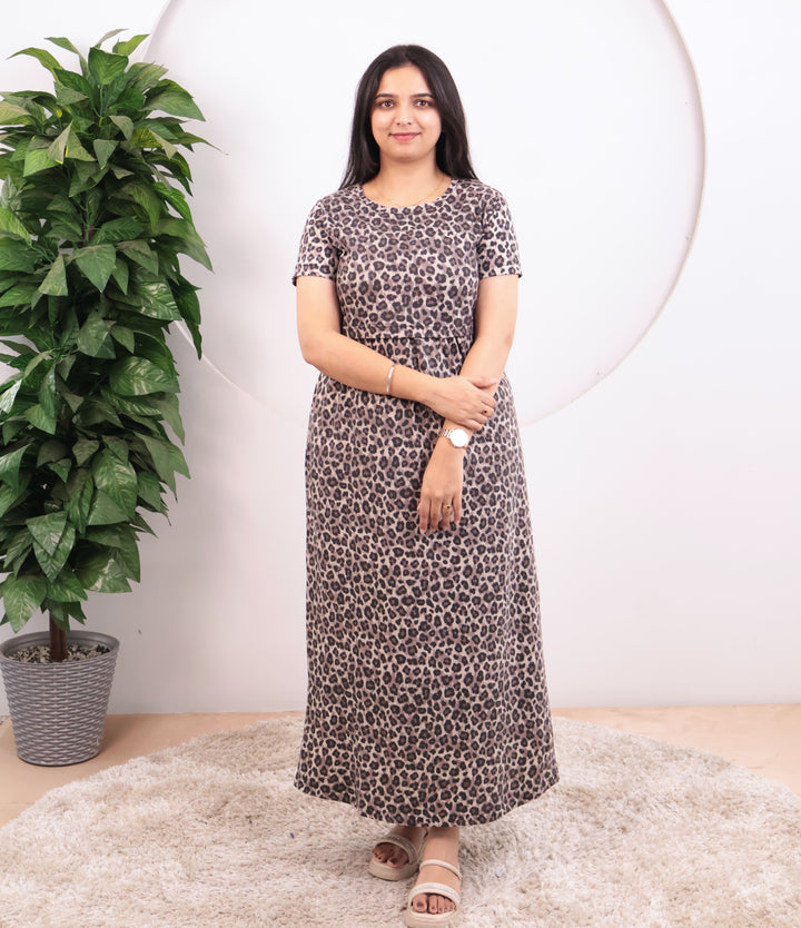 Uzuri Soft Cotton Full Length Maternity Loungewear
