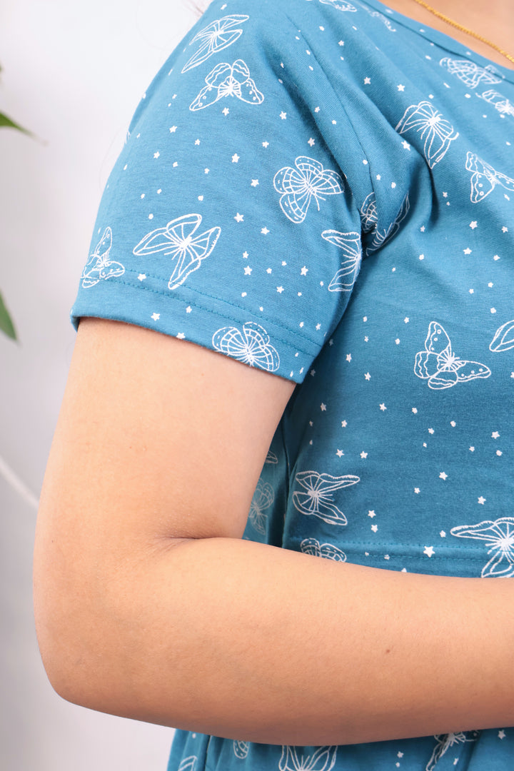 Vyla Soft Cotton Full Length Maternity Loungewear