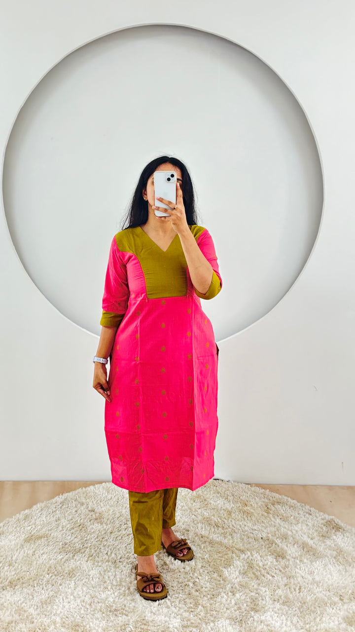 Nivetha2 Maternity Kurthi