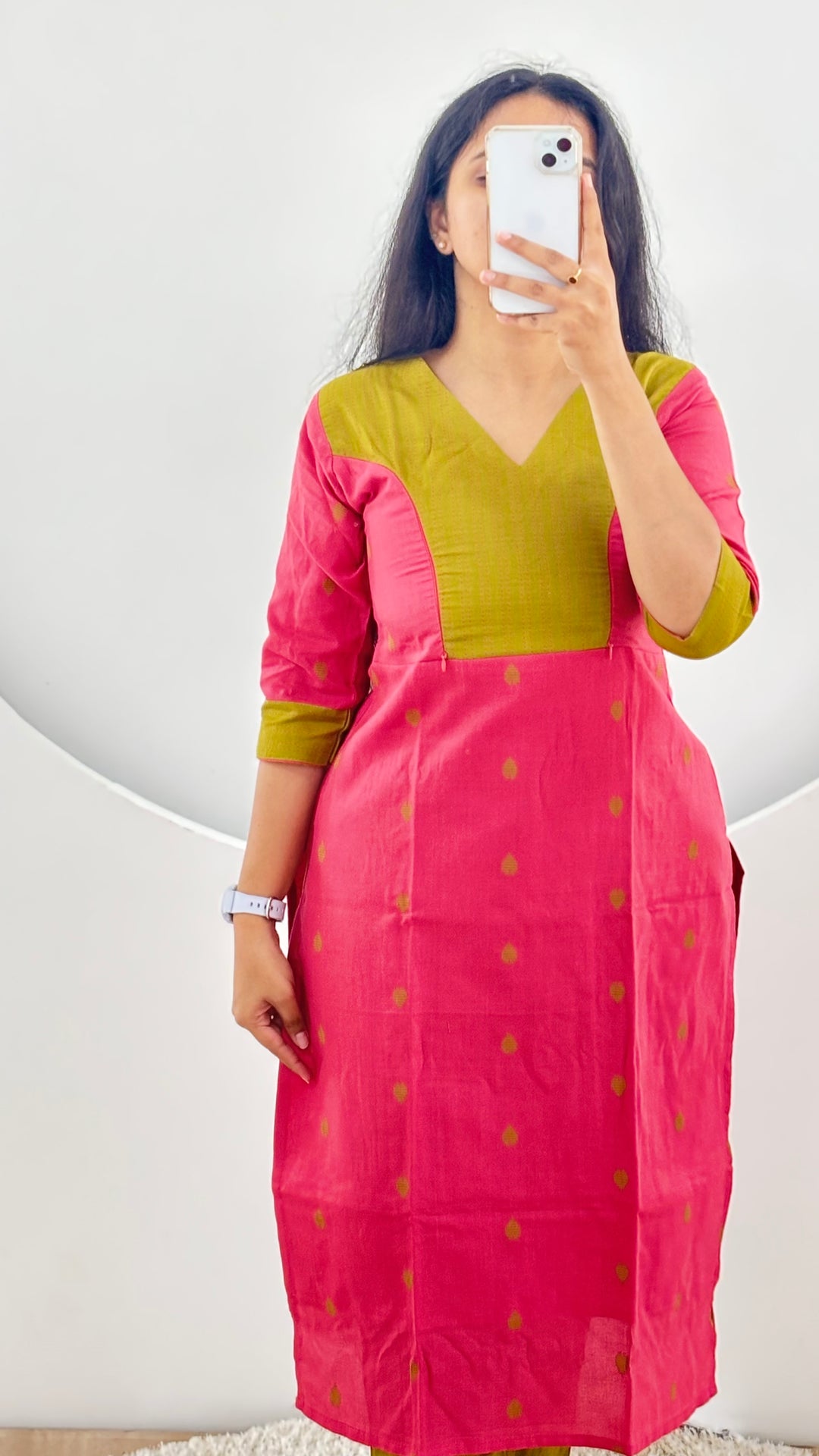 Nivetha2 Maternity Kurthi