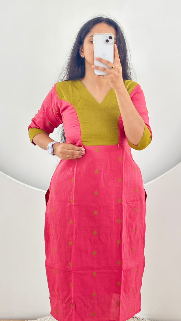 Nivetha2 Maternity Kurthi