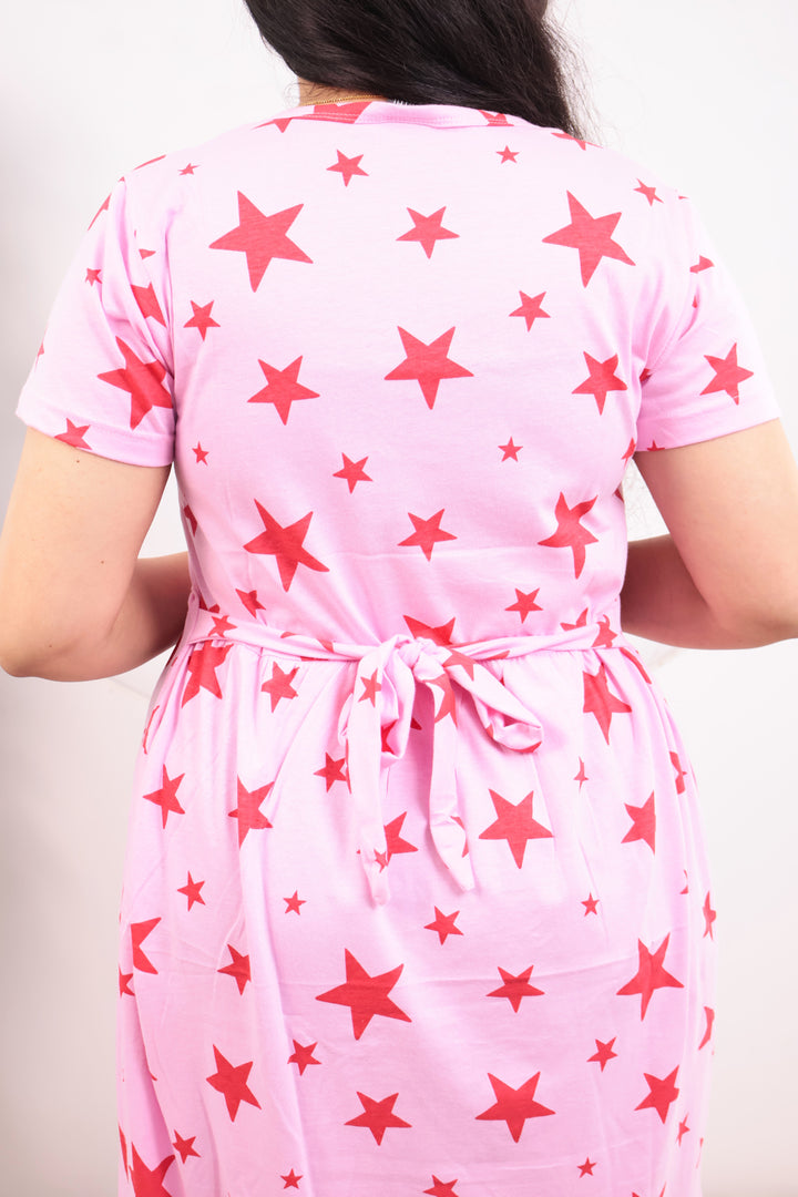 Tisya1 Soft Cotton Full Length Maternity Loungewear