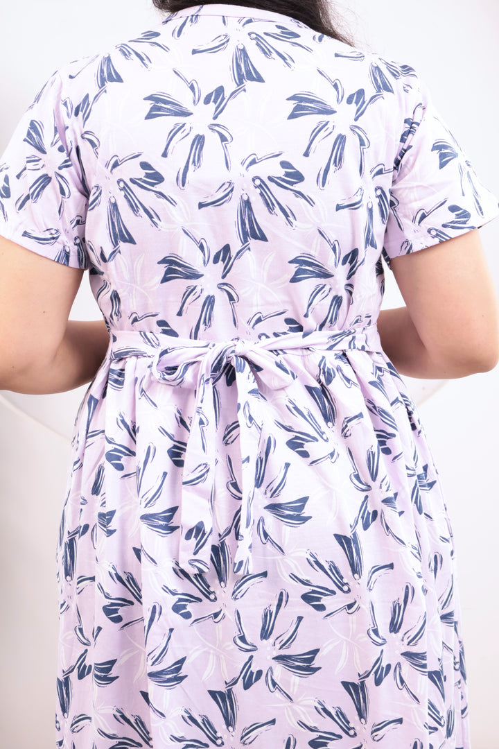 Shaniya1 Soft Cotton Full Length Maternity Loungewear