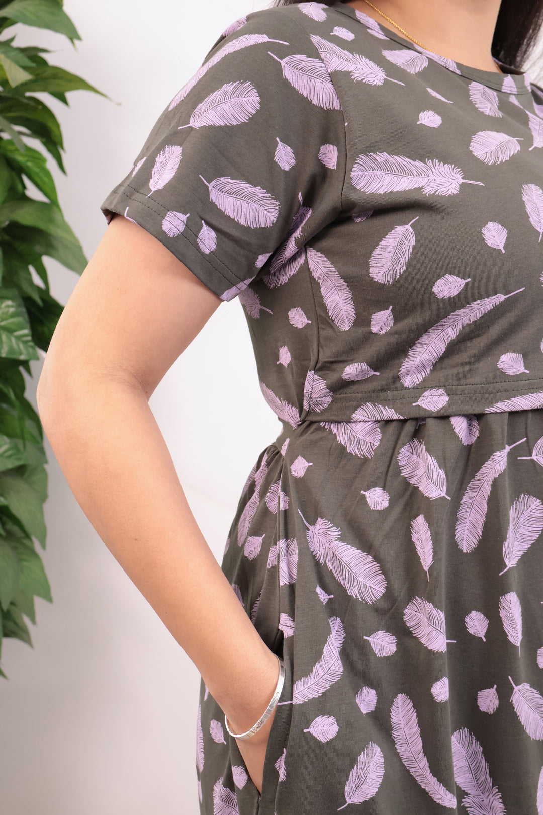 Yazhlisai Soft Cotton Full Length Maternity Loungewear