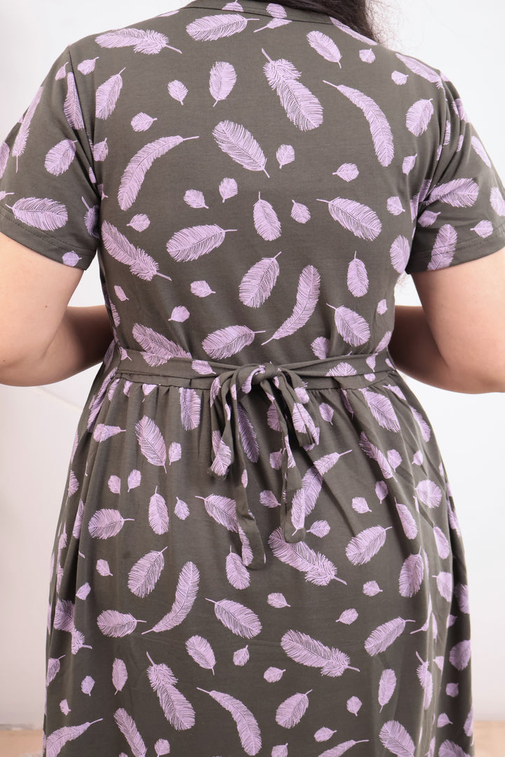 Yazhlisai Soft Cotton Full Length Maternity Loungewear