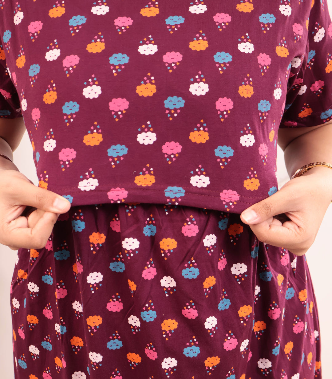 Brikki Soft Cotton Full Length Maternity Loungewear