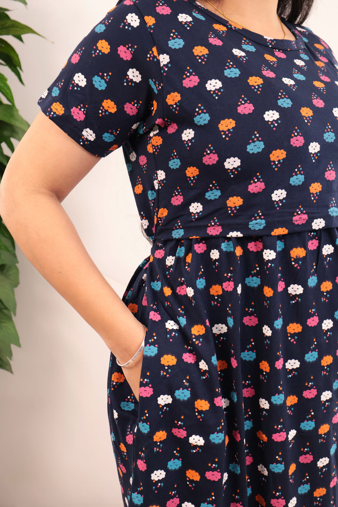 Nirve Soft Cotton Full Length Maternity Loungewear