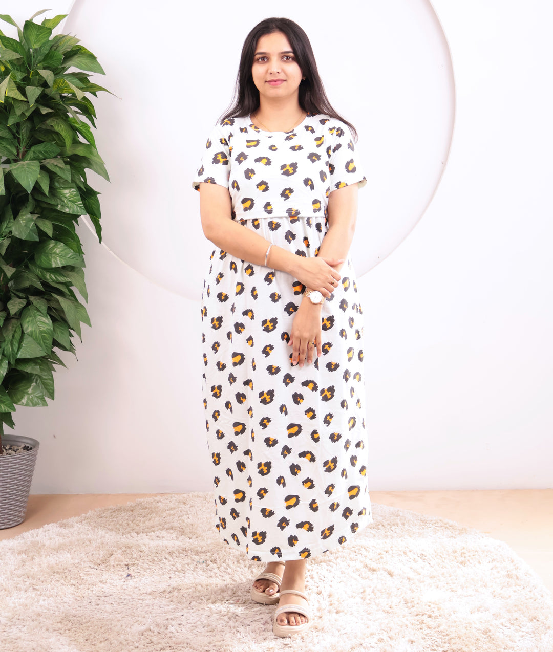 Prabanju Soft Cotton Full Length Maternity Loungewear