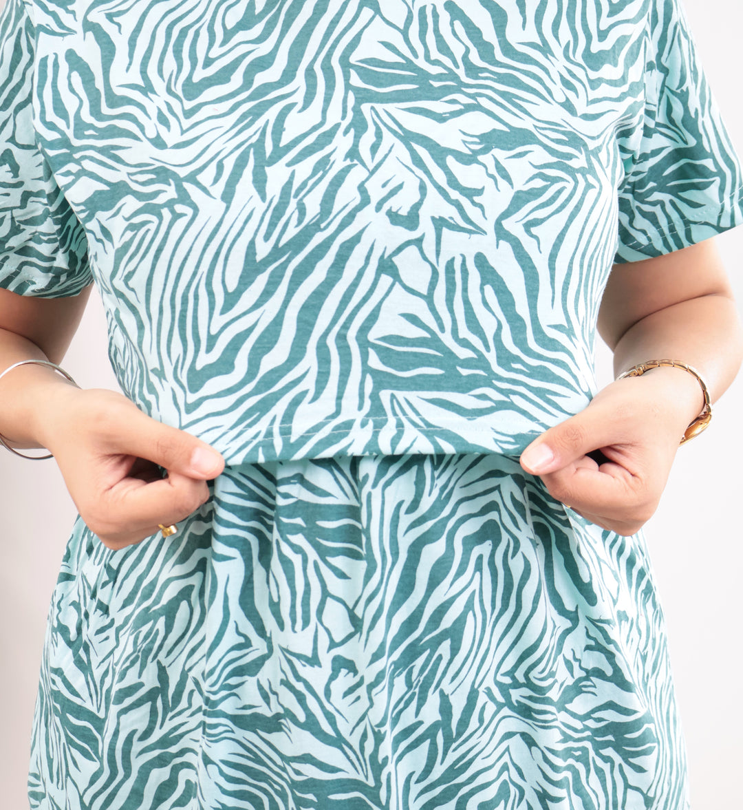 Lakshitha Soft Cotton Full Length Maternity Loungewear