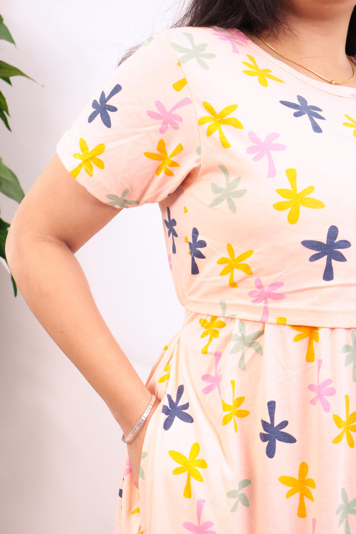 Nayel Soft Cotton Full Length Maternity Loungewear