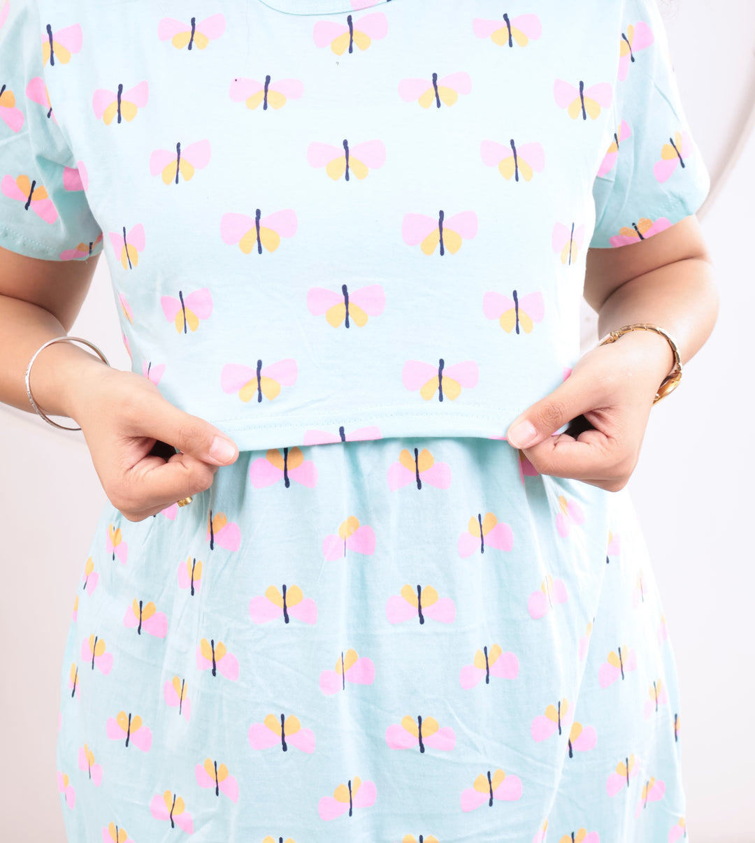 Zimala Soft Cotton Full Length Maternity Loungewear