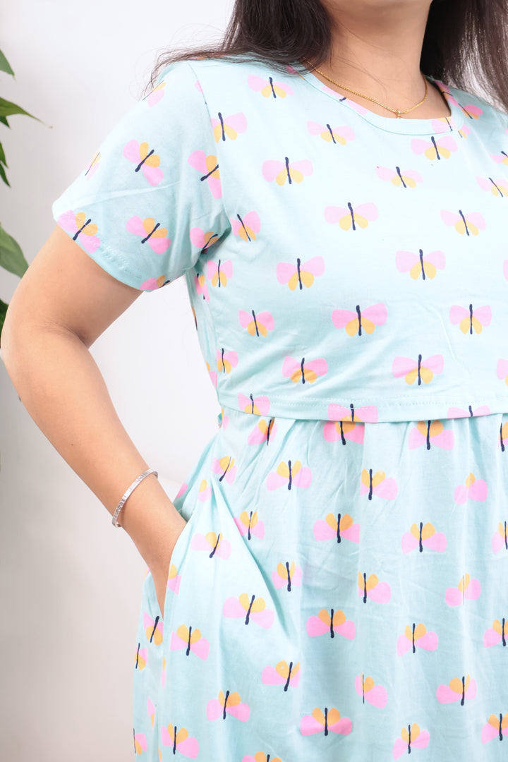 Zimala Soft Cotton Full Length Maternity Loungewear