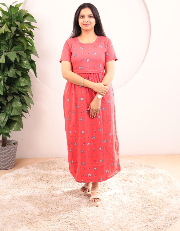 Tazkia Soft Cotton Full Length Maternity Loungewear