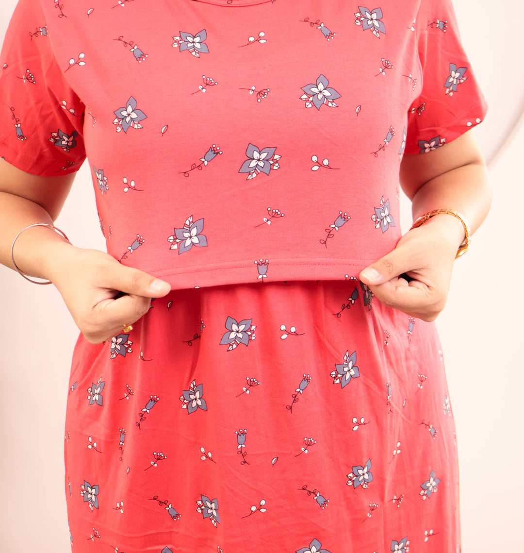 Tazkia Soft Cotton Full Length Maternity Loungewear