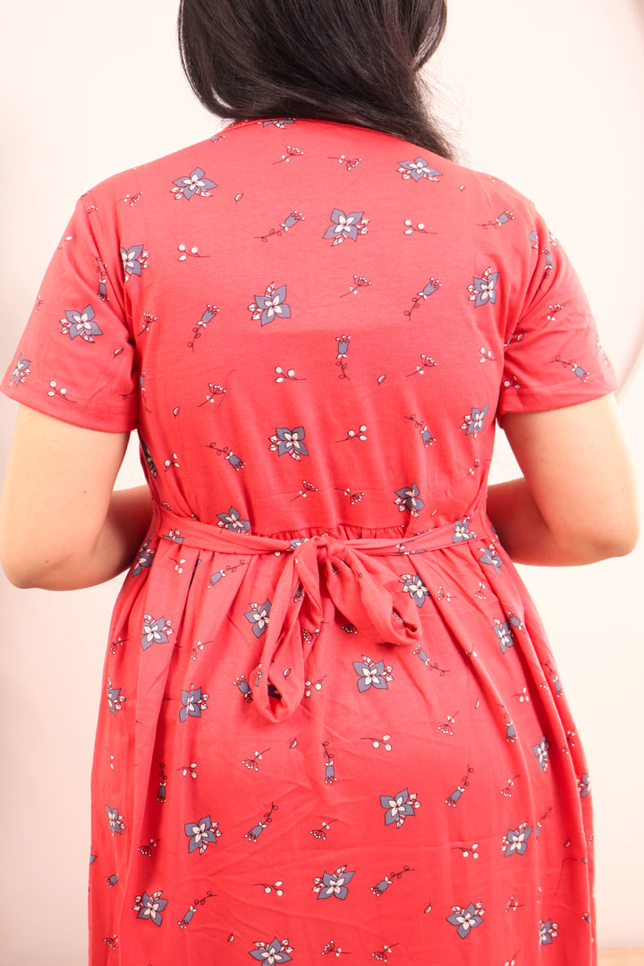 Tazkia Soft Cotton Full Length Maternity Loungewear