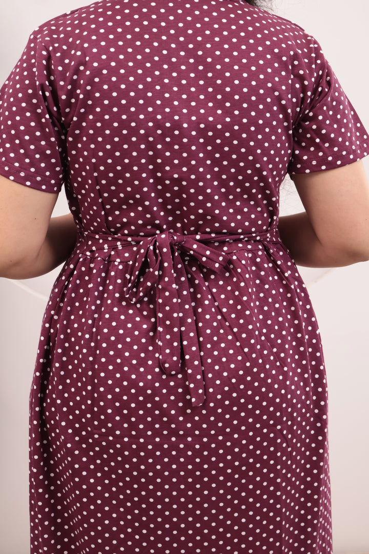 Yuvina Soft Cotton Full Length Maternity Loungewear