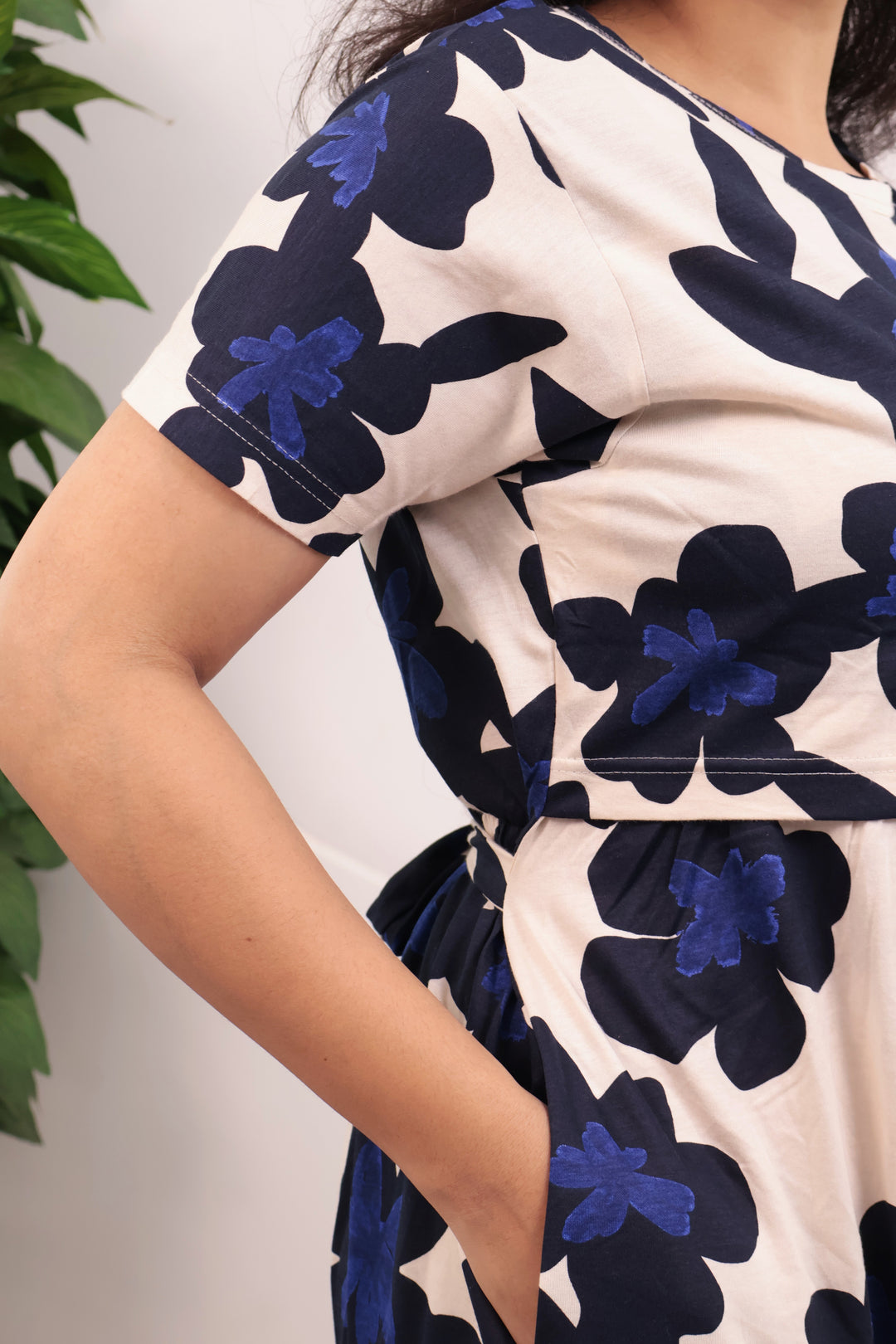 Binal1 Soft Cotton Full Length Maternity Loungewear