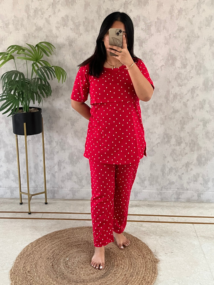 Sindhu SoftCotton Maternity Top Pant Set
