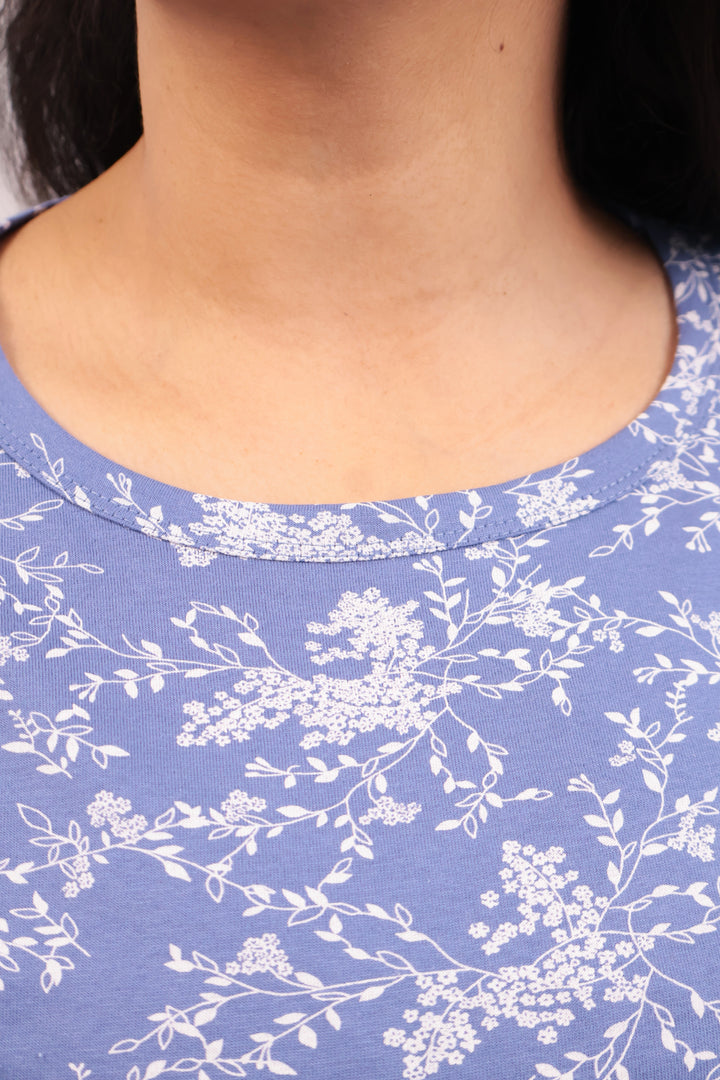 Liyana1 Soft Cotton Full Length Maternity Loungewear