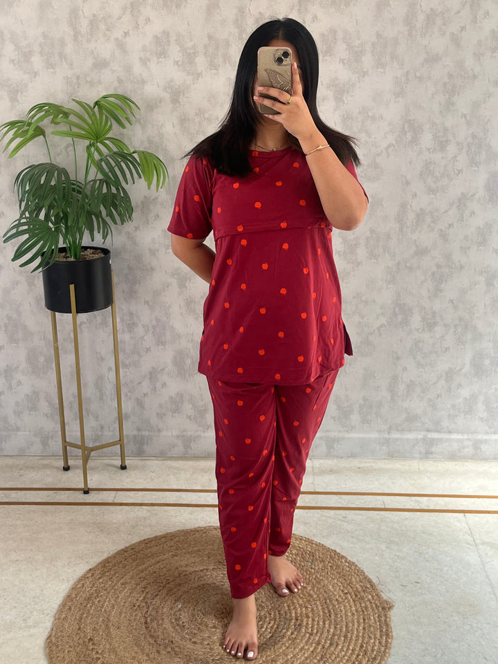 Lavanya SoftCotton Maternity Top Pant Set