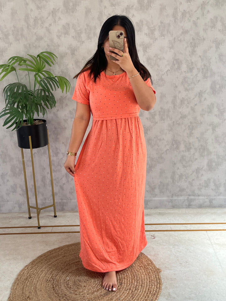 Kavi SoftCotton Full Length Maternity Loungewear